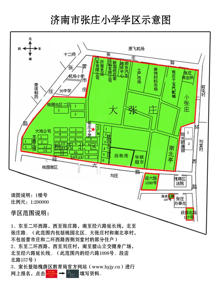 张庄小学学区