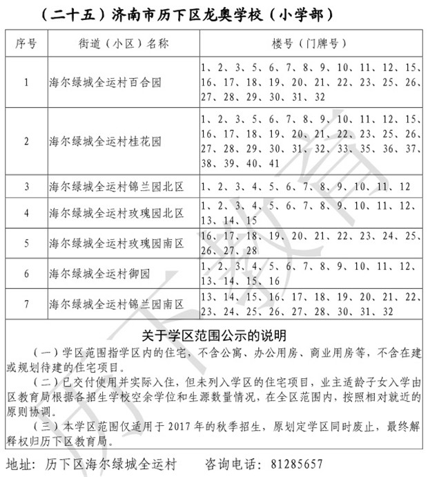 历下学区