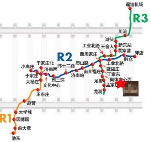 济南R2、R3线工作进展